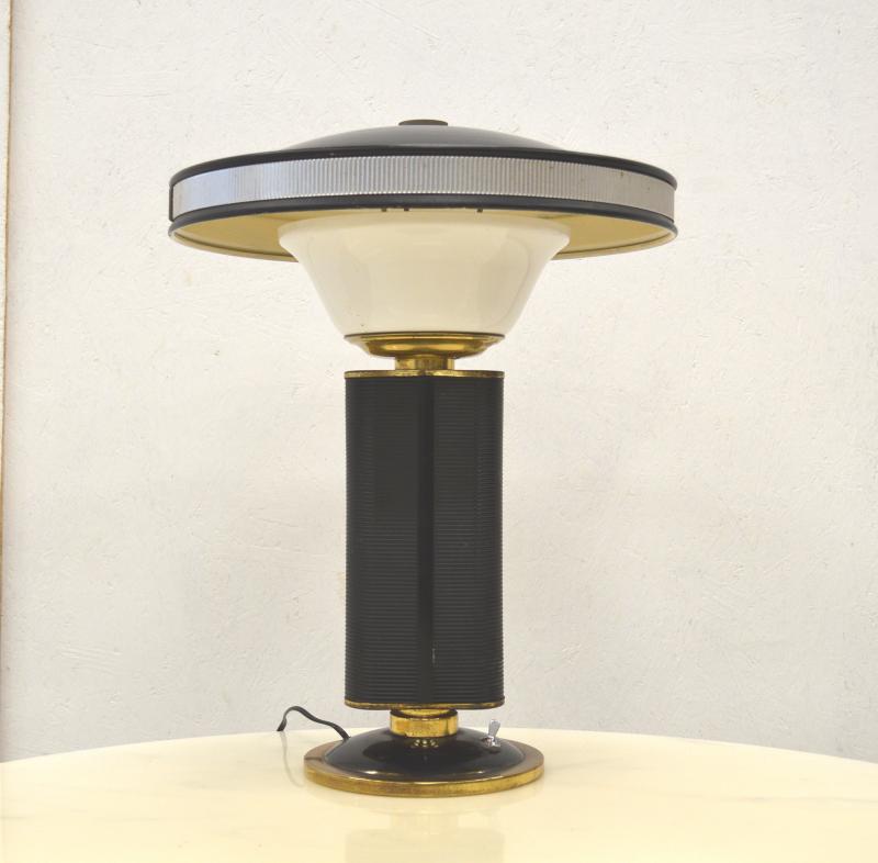 Eileen Gray Mermaid Table Lamp for Jumo France 1940s