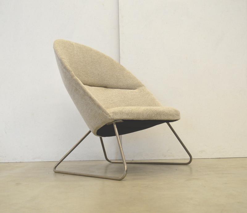 Rare early FH3400 Chair by Nanna Ditzel for Fritz Hansen, 50s